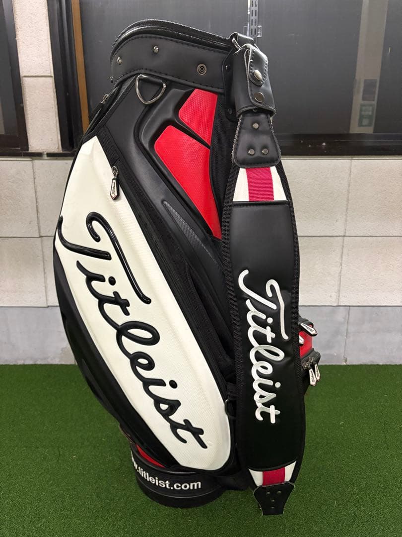 Titleist ツアーモデルキャディバック中古美品　タイトリスト