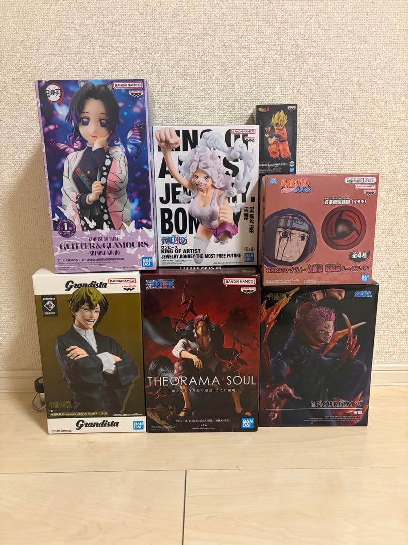 アニメフィギュアセット　プライズ　フィギュア　写輪眼 ルームライト 新品未開封