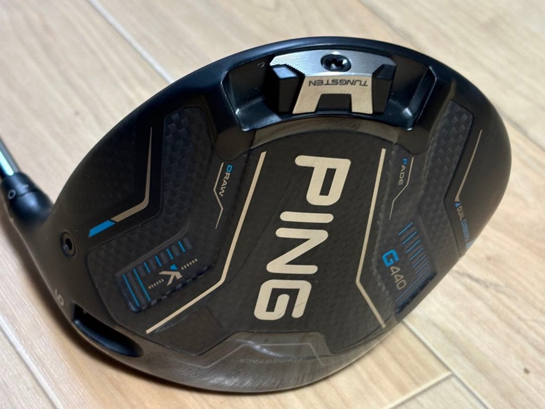 PING G440 ドライバー 9度 ヘッド、ヘッドカバー、レンチ