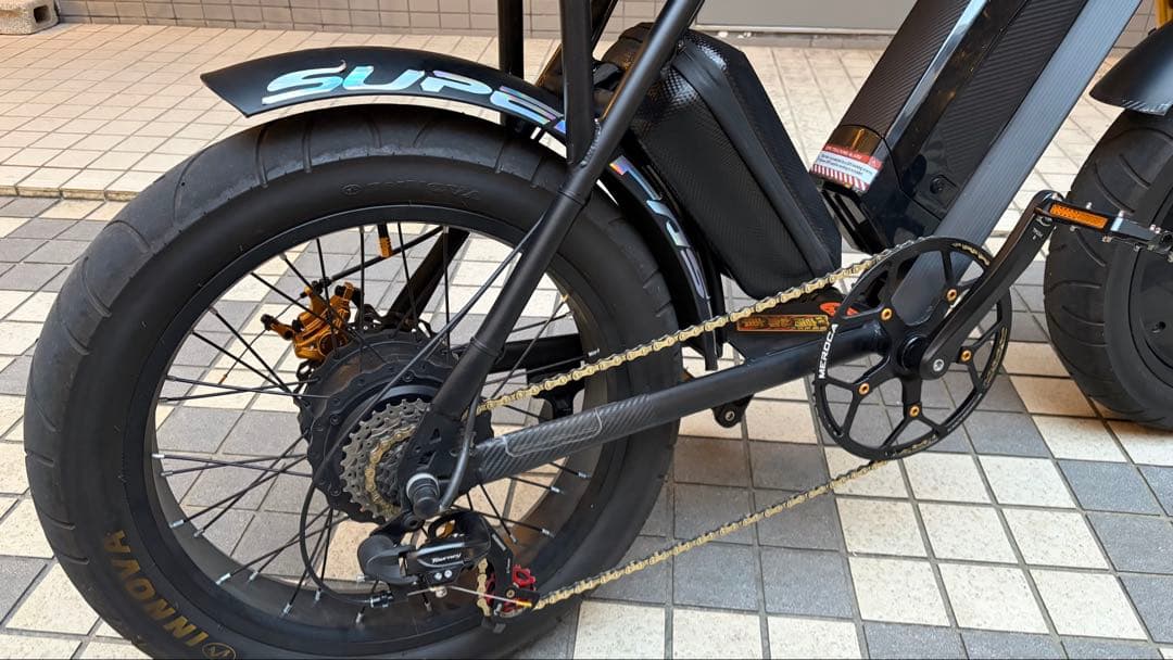 電動アシスト自転車　48v 500w 10ah super73系カスタム車
