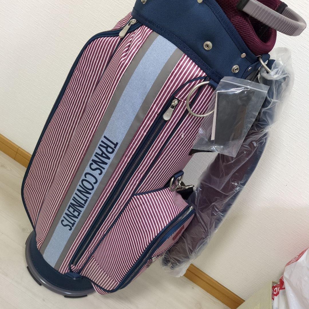 タイムセール新品♥TRANS CONTINENTS ゴルフキャディバッグ