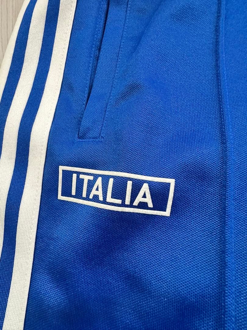 アディダス adidas イタリア代表 ジャージパンツ 青