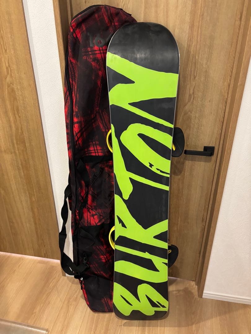 Burton BLUNT 154 スノーボード・ビンディングセット ケース付