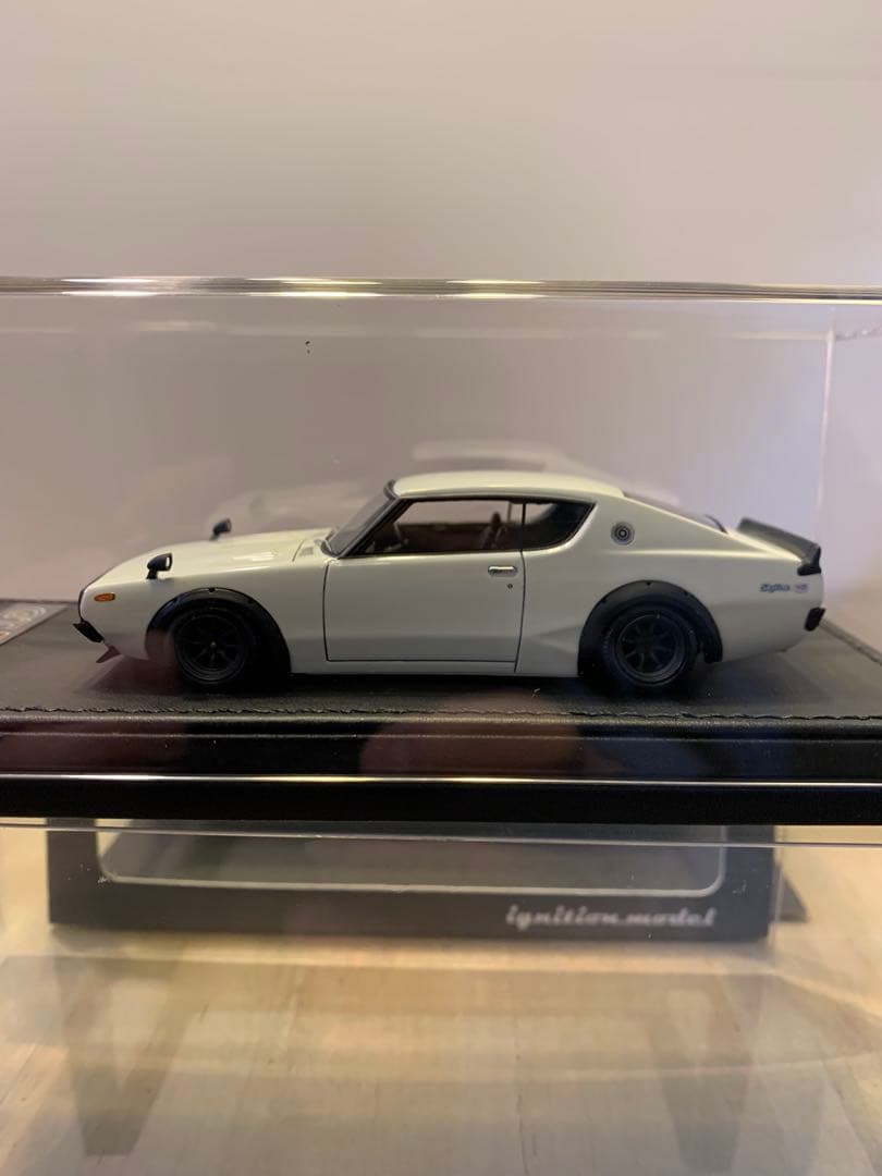 イグニッションモデル　1/43 スカイラインGT-R KPGC110 ホワイト