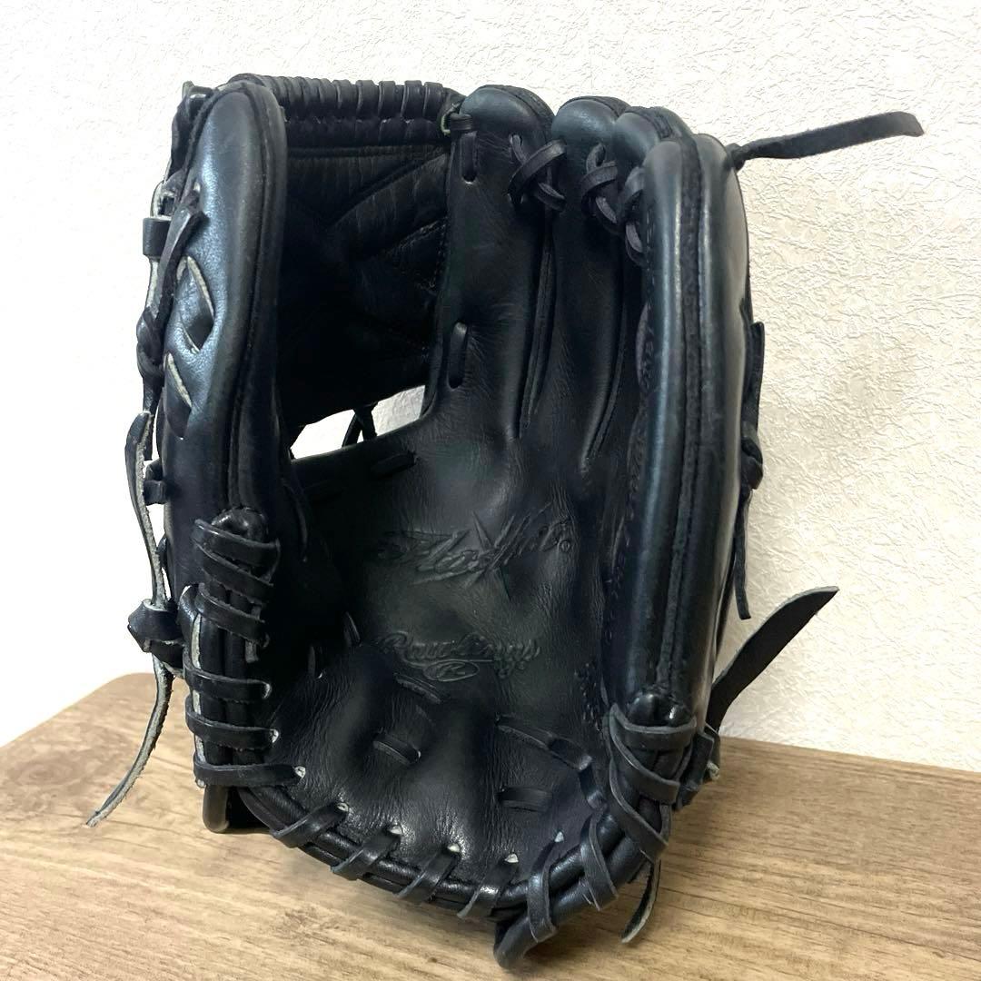 【美品】Rawlings軟式 内野手用 Bolder Field ブラック