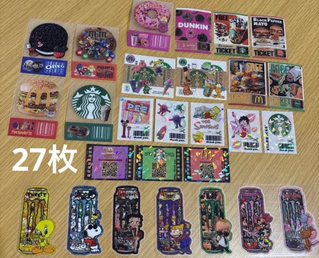 アメキャラ　ステッカー　おすそ分け　アメステ300枚❣️詰め合わせパック