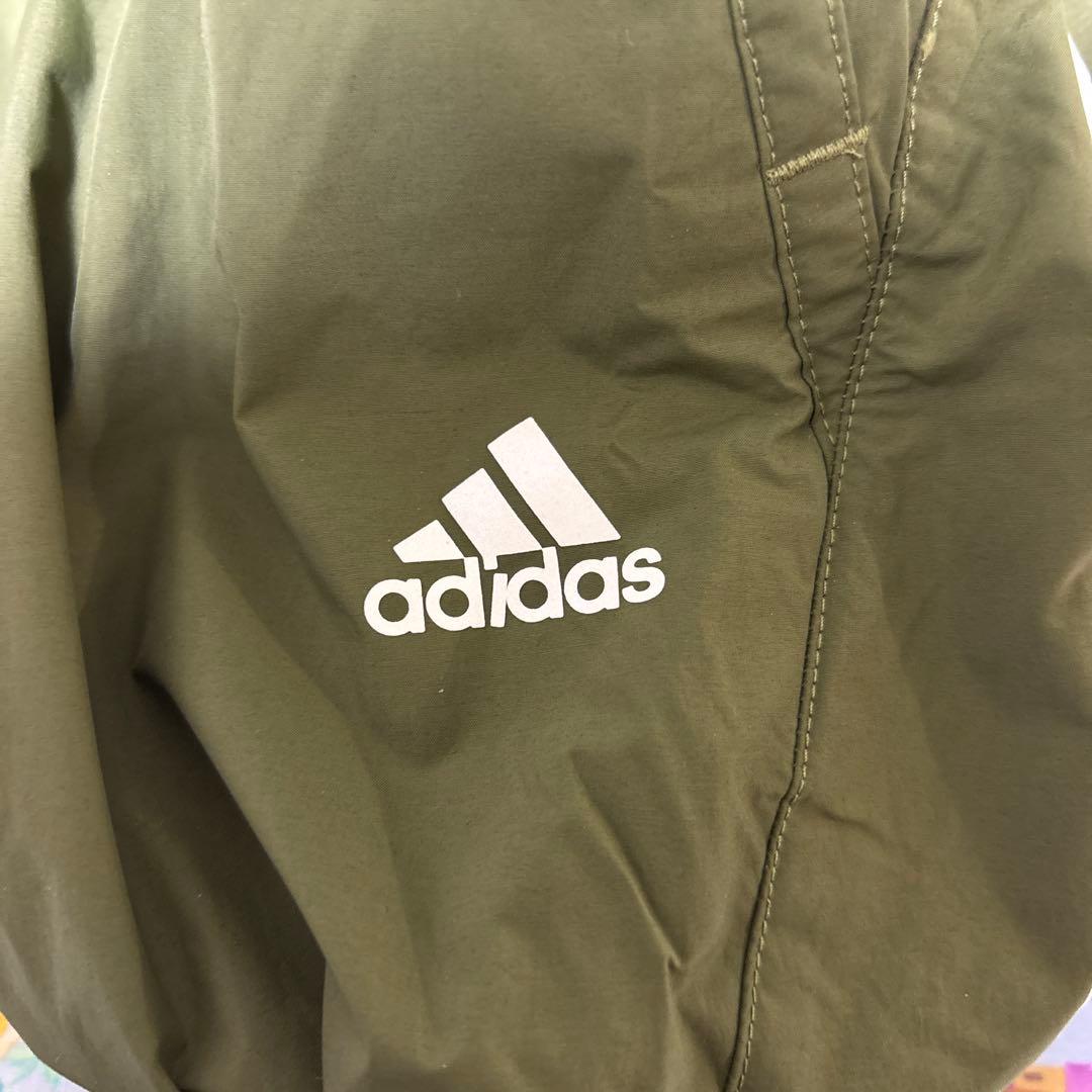 新品　adidas アディダス　ウィンド パンツ　 WIND.RDY カーキ　M