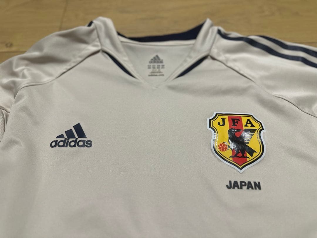 激レア アディダス サッカー 日本代表 04/05 アウェイ 長袖 ユニフォーム