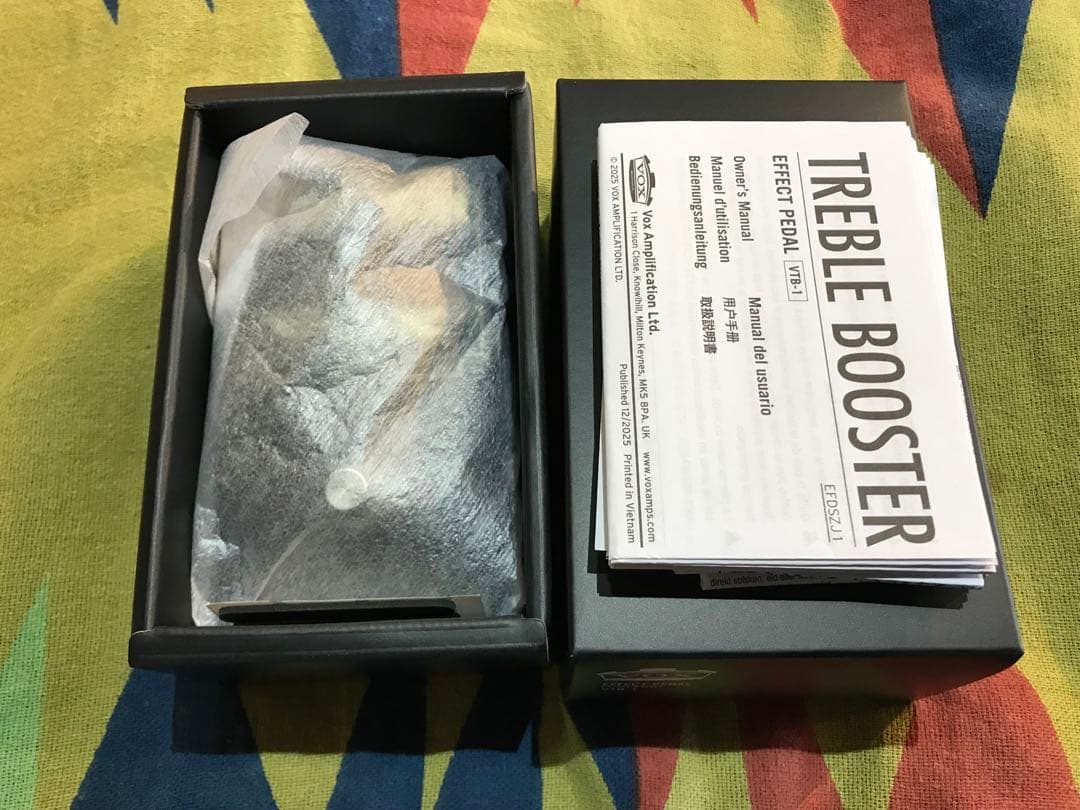 VOX VTB-1 未使用品