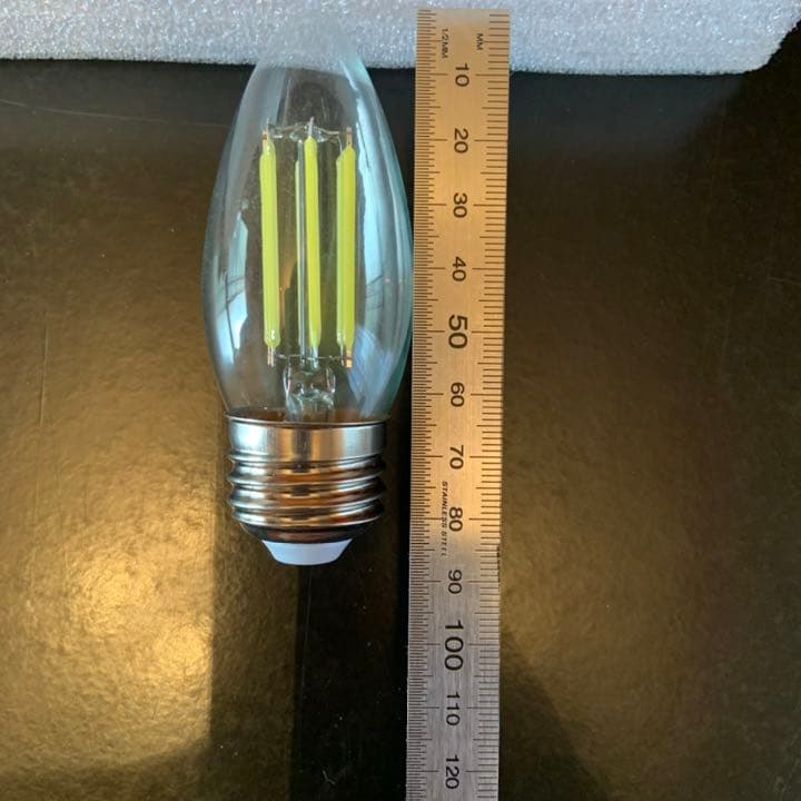 LEDシャンデリア球　E26 調光機対応