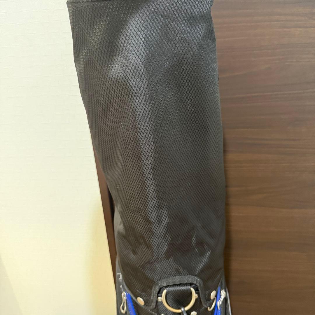 Mizuno キャディバッグ ゴルフバッグ 黒/青