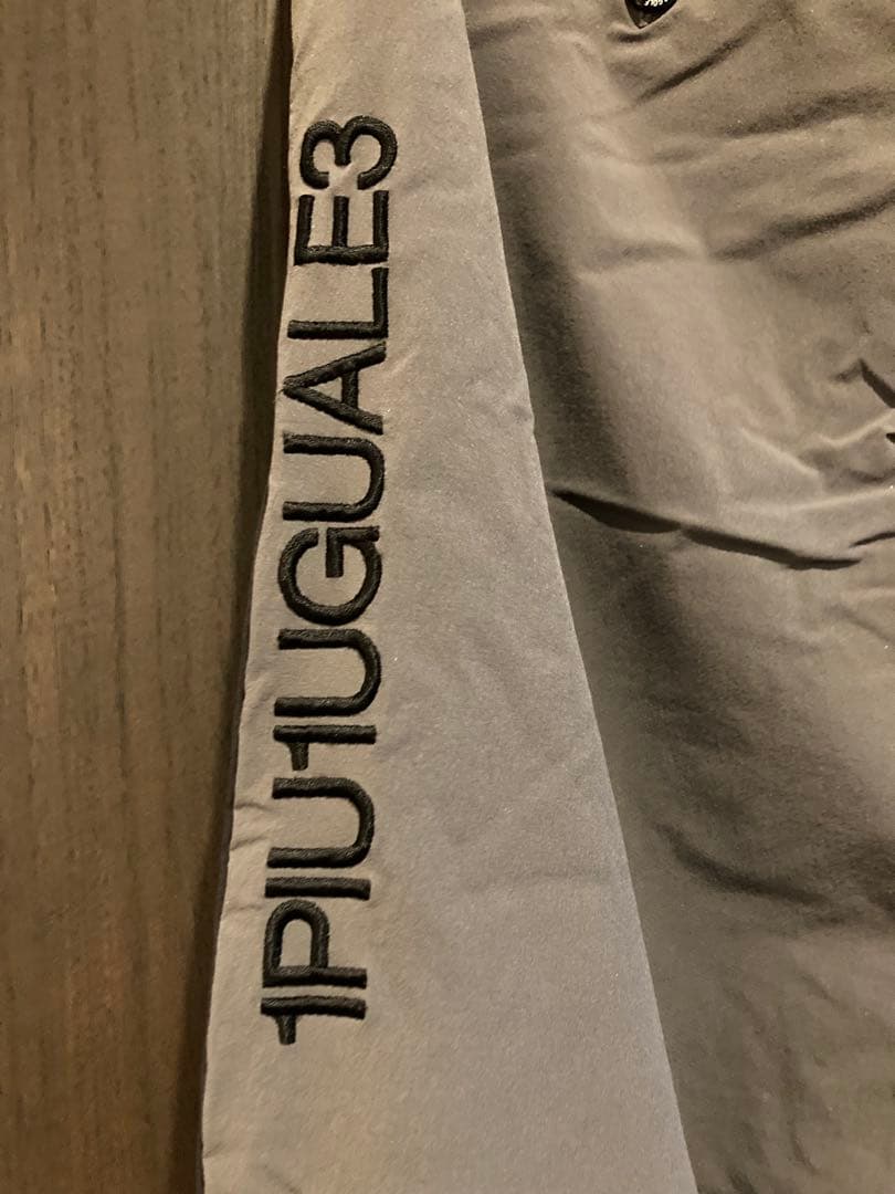 1piu1uguale3 ADP ZIP SLACKS BLACK サイズM