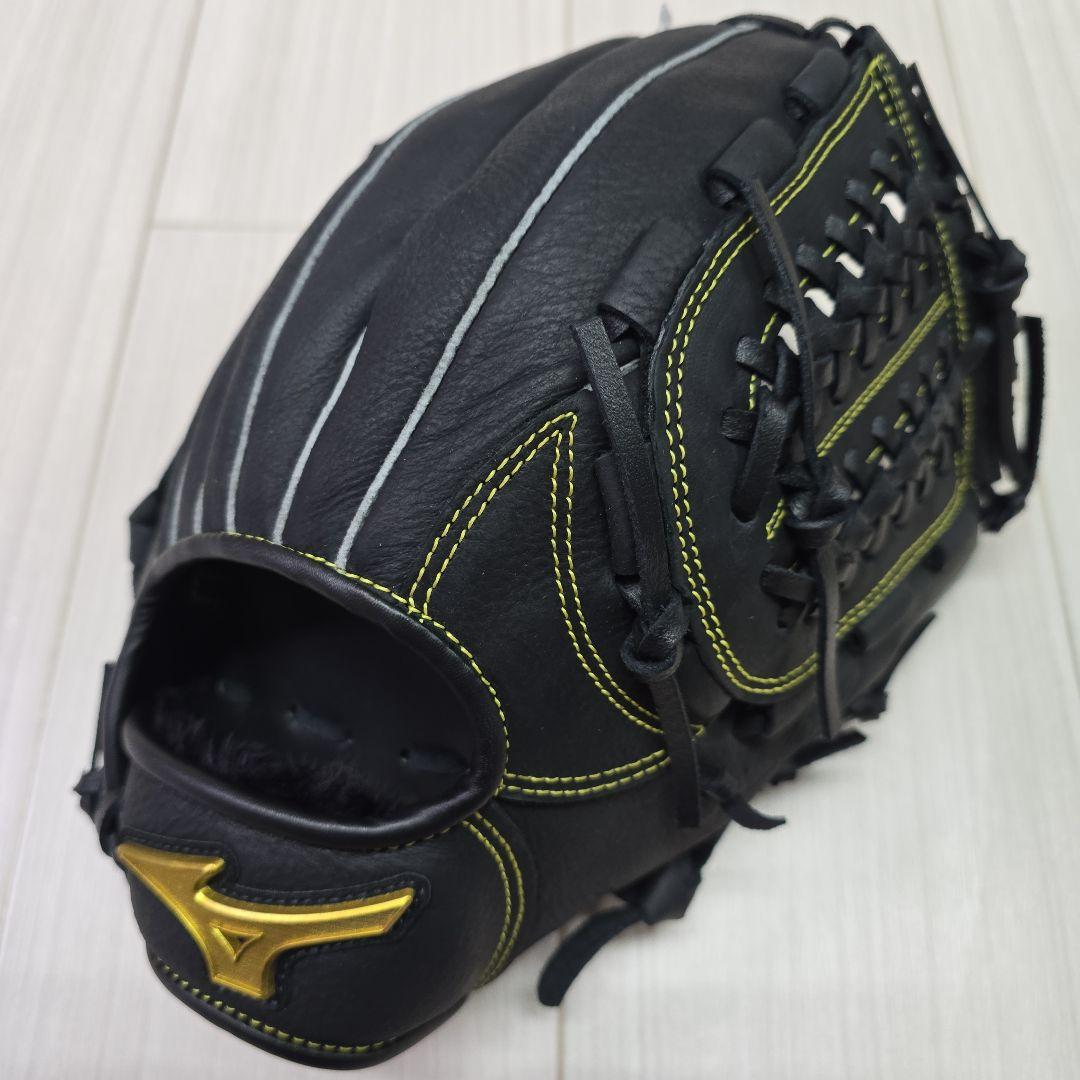 ミズノ　軟式用　エムジーソフター　オールラウンド用　ブラック　右投げ　新品