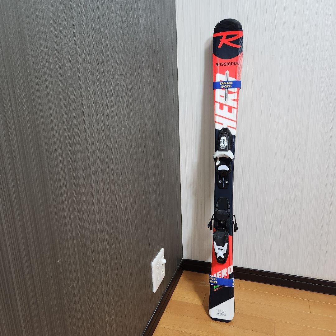 美品♪ROSSIGNOL HERO 110cm KID-Xビンディングセット