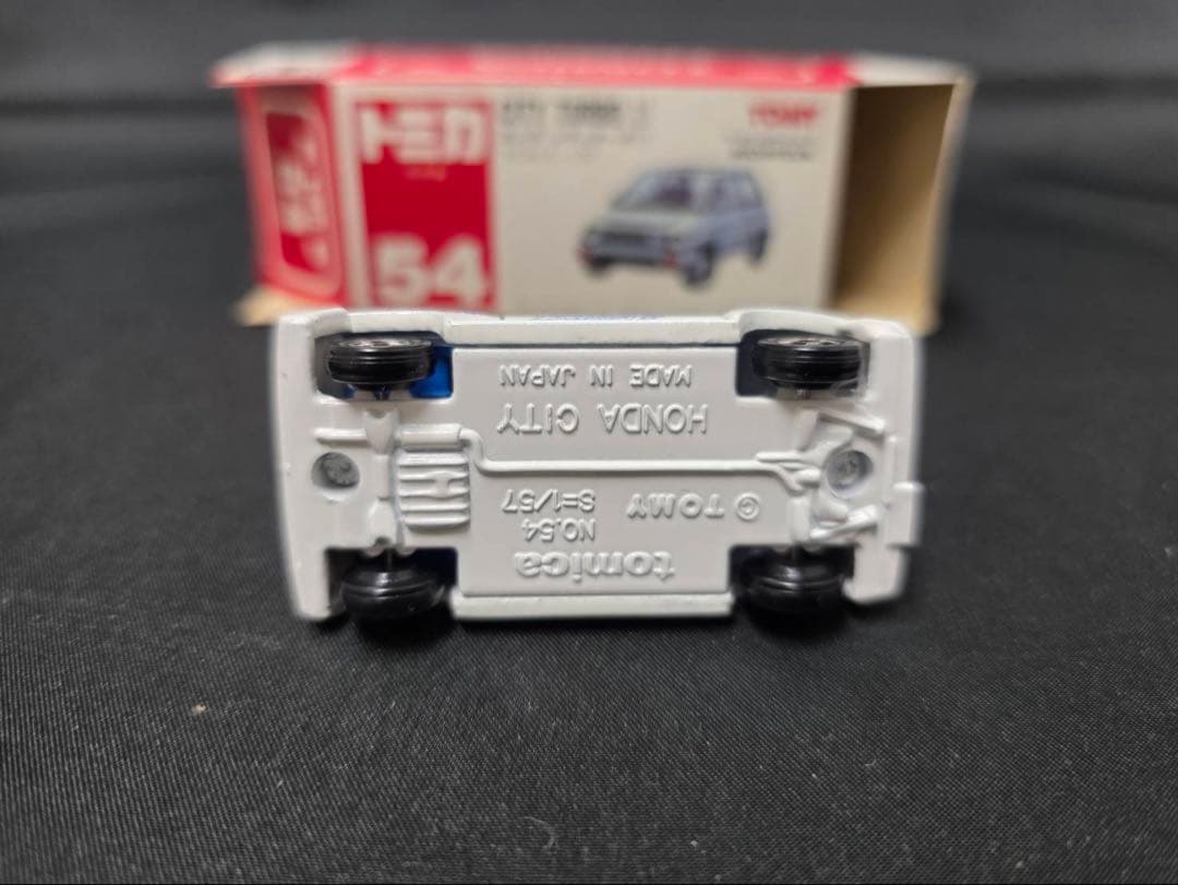 トミカ赤箱54ホンダシティターボⅡ(日本製) 河口湖ミュージアム特注