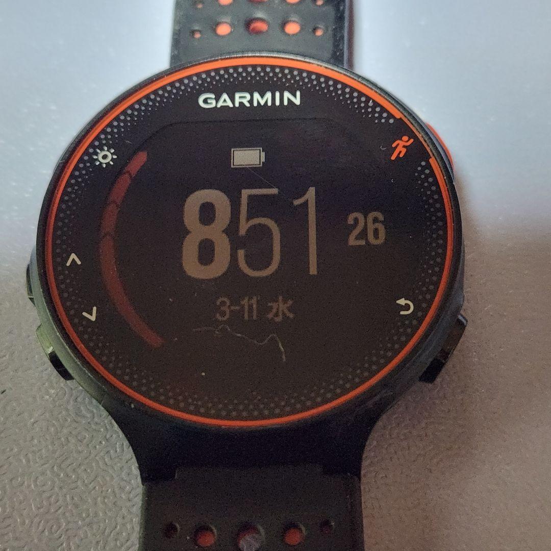 GARMIN 235J ガーミン ForeAthlete 　ケーブル付き