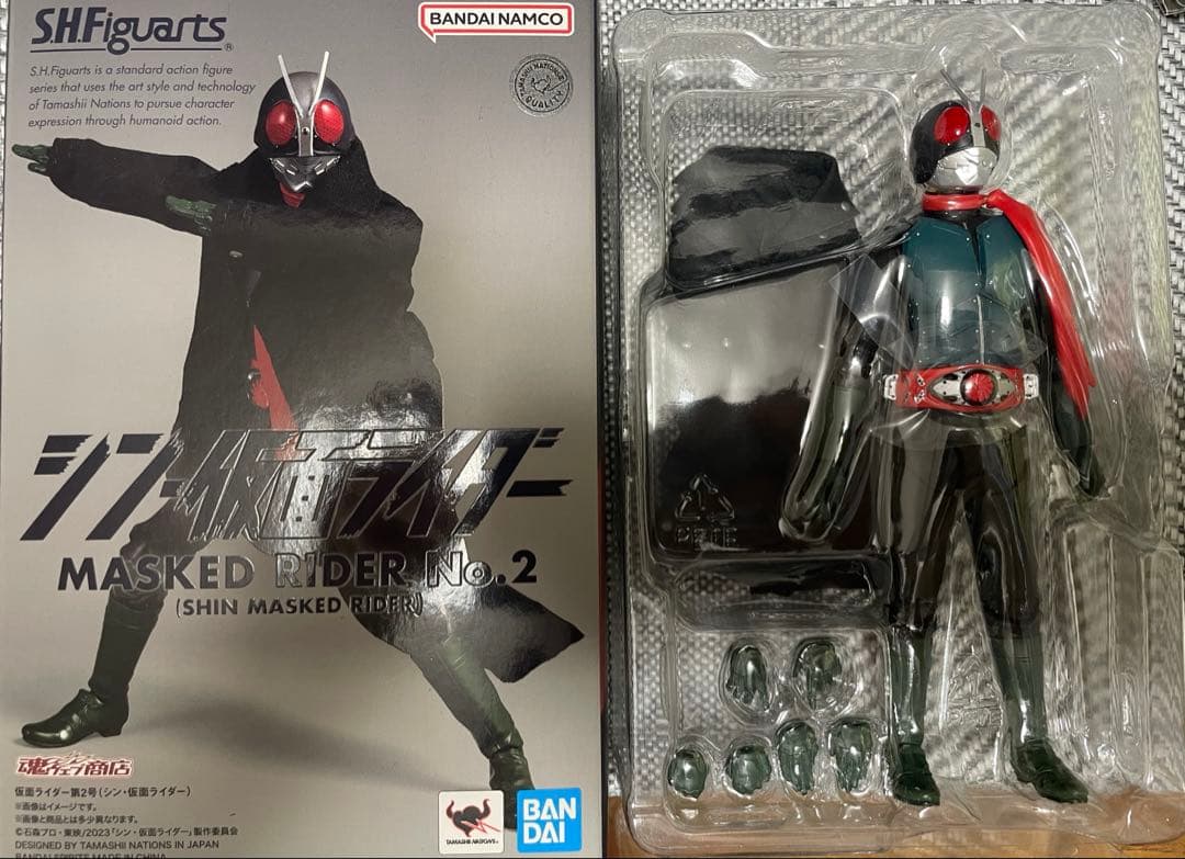 shf シン・仮面ライダー　仮面ライダー第2号　セット売り