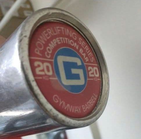 GYMWAY マットクロムパワーバー 20kg