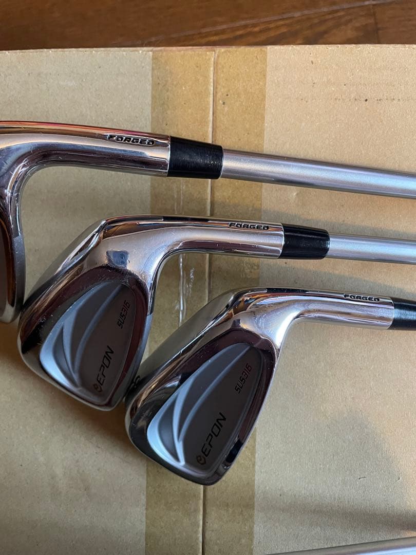 美品！エポン sus316 forged EPON 限定 アイアン6本セット