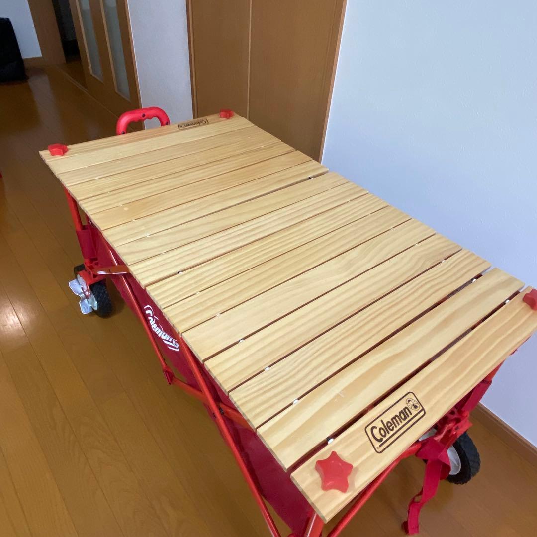 Coleman　ウッドロールテーブル（アウトドアワゴンメッシュ 用）