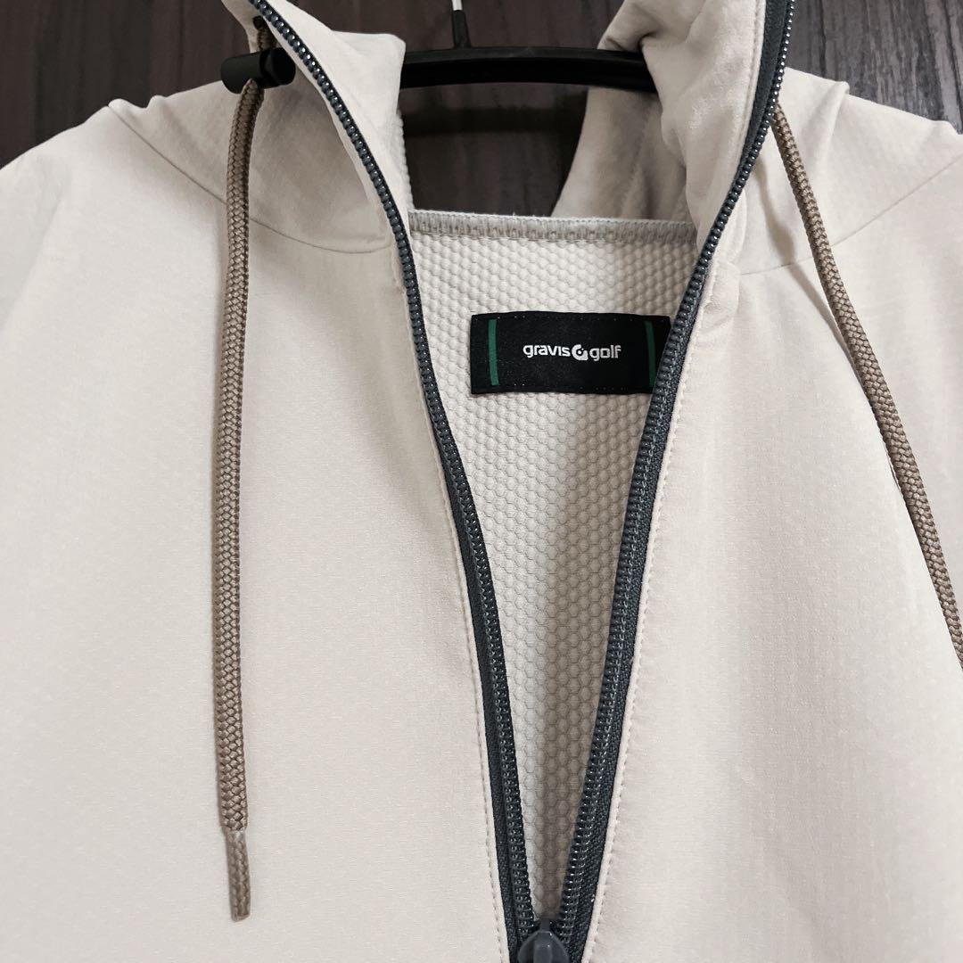 gravis golf グラヴィス マウンテンパーカー ベージュ メンズ XL