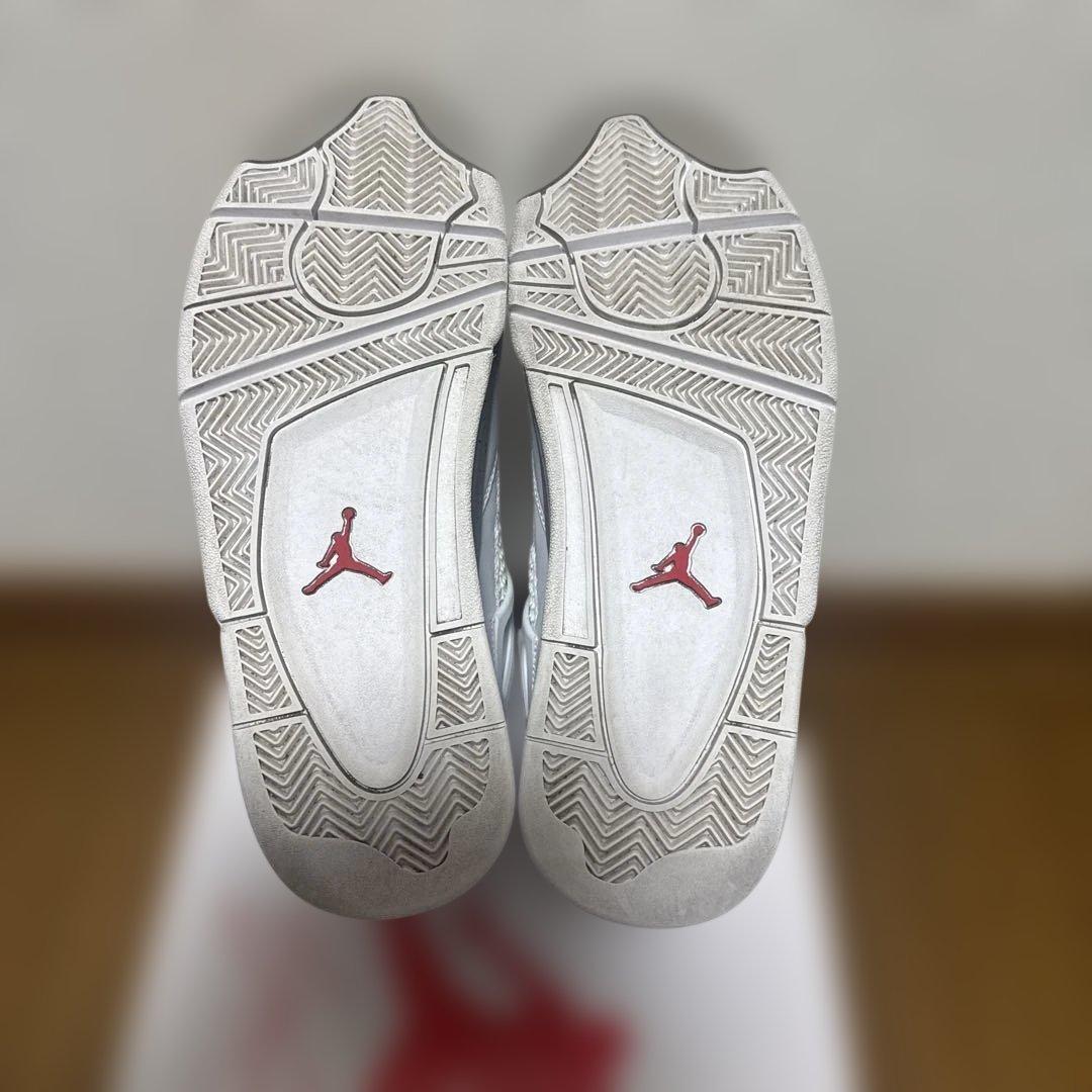 Air Jordan 4 ホワイト/グレー RETRO