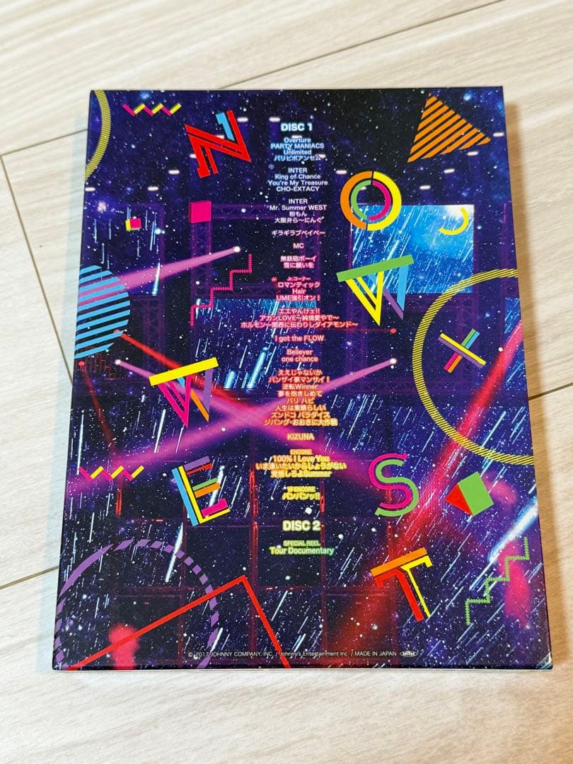 ジャニーズWEST LIVE DVD 5枚セット