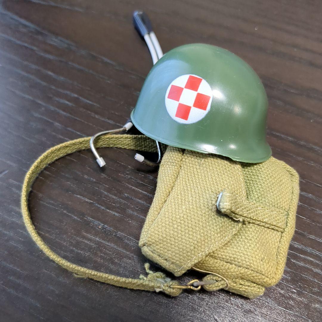 60年代　GIJOE メディックヘルメット　 メディックバッグ聴診器　GIジョー