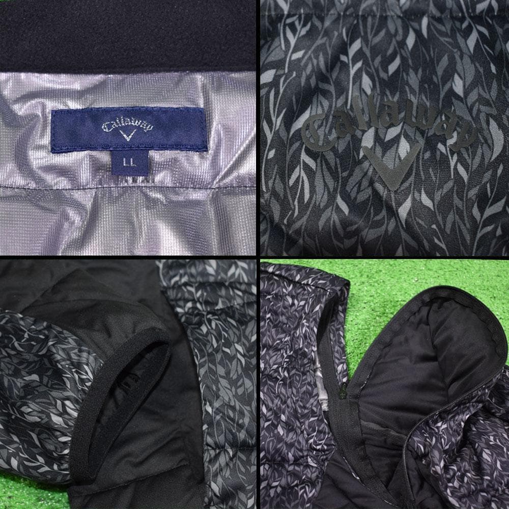 Callaway/キャロウェイ 防風2WAYジャケット【ブラック/LL】新品！