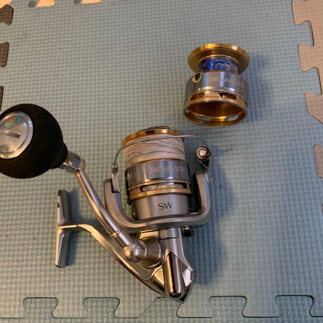 SHIMANO BIOMASTER SW4000リール ダブルスプール