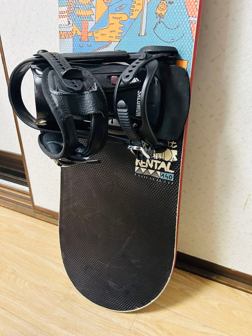 SALOMON サロモン スノーボード 140cm ビンディング セット