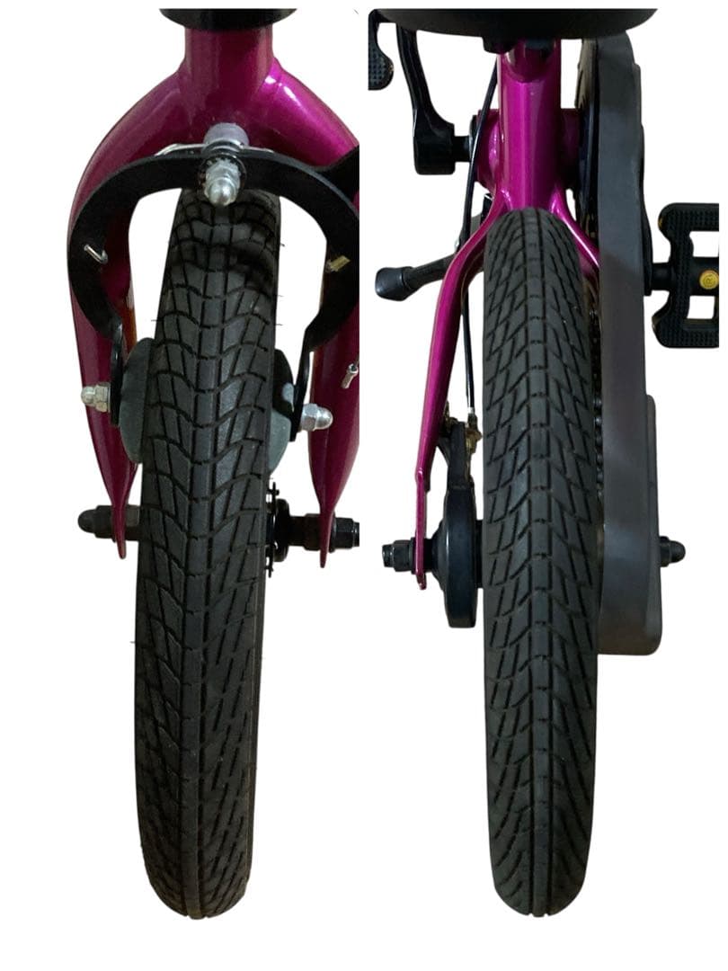 専用　　STRIDERSPORT14Xフューシャピンクペダル付き 使用感少 美品