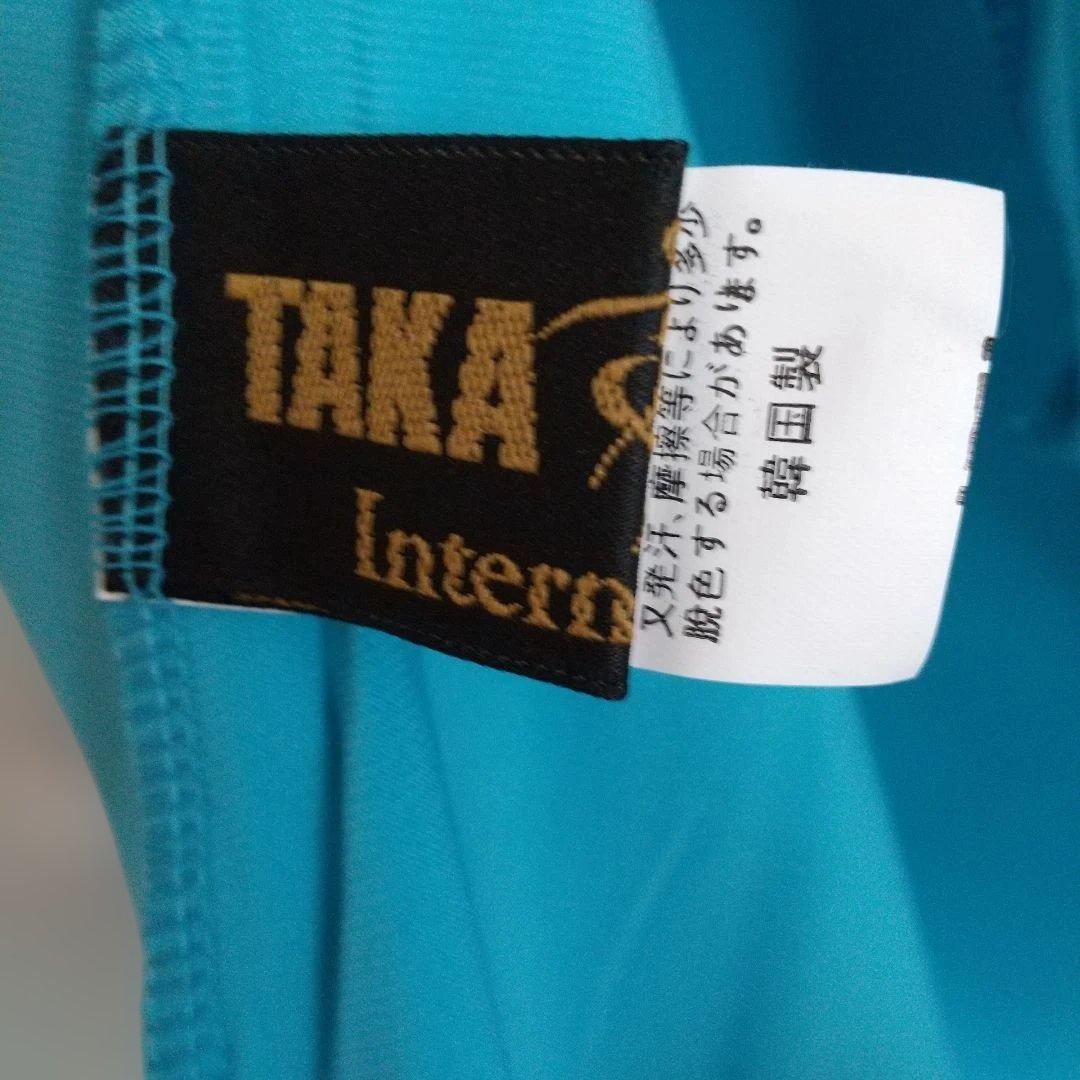 ターコイズ ダンス衣装 セットアップ　社交ダンス