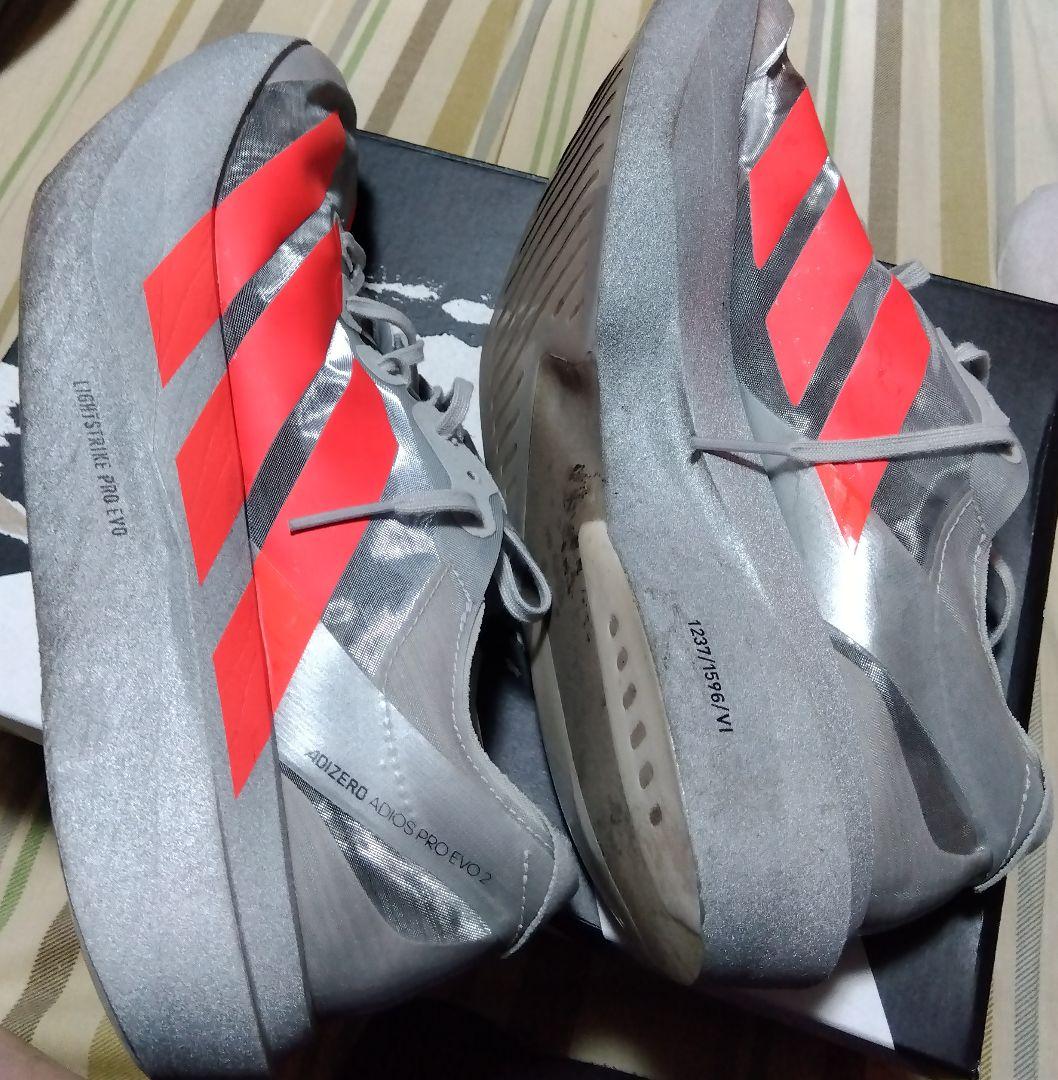 adidas　ADIZERO adios pro EVO2 27.0cm