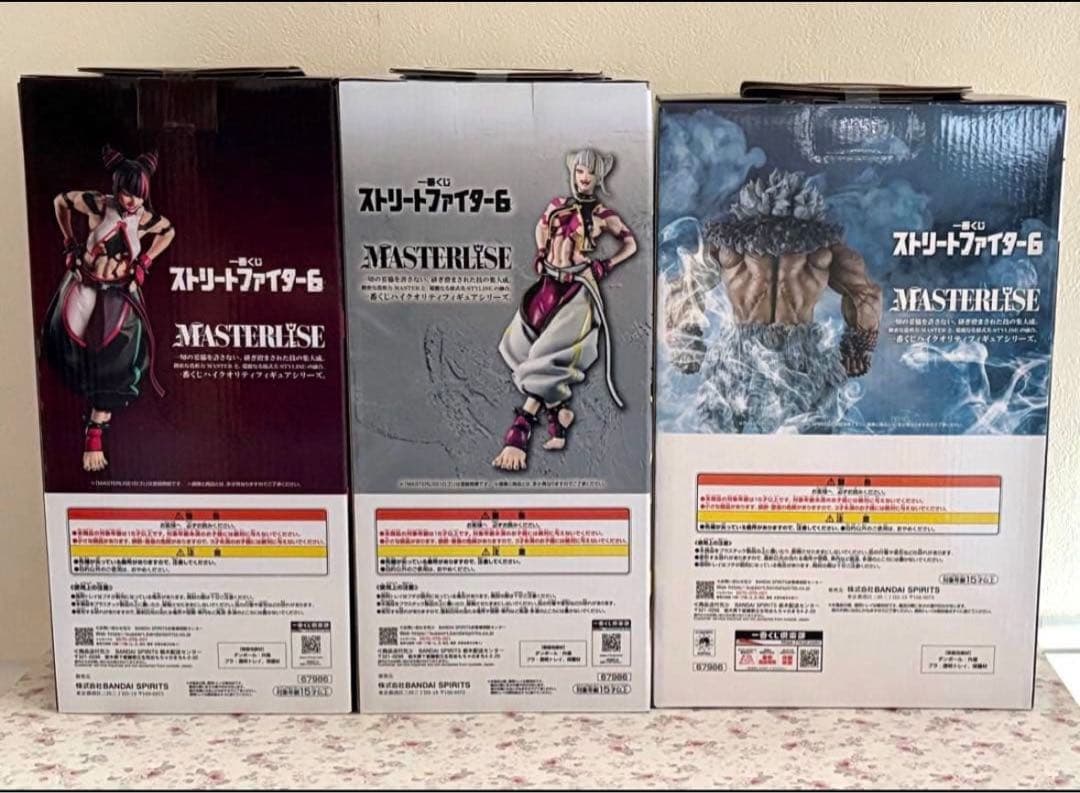 ストリートファイター6 一番くじ　A賞B賞ラストワン　3セット