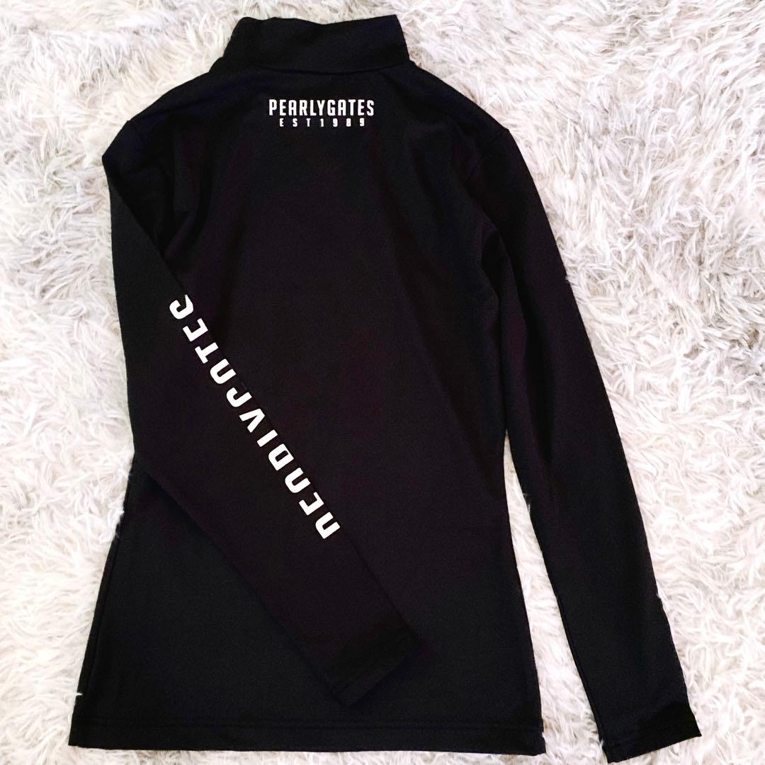 ♡美品♡PEARLY GATESアンダーシャツ　サイズO ブラック伸縮性