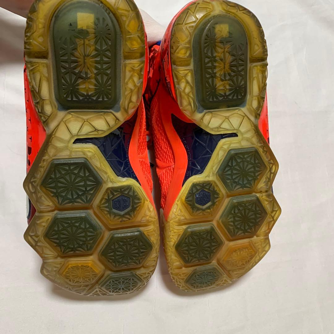 希少美品NIKE レブロン12 独立記念モデル ハイカットバスケットシューズ