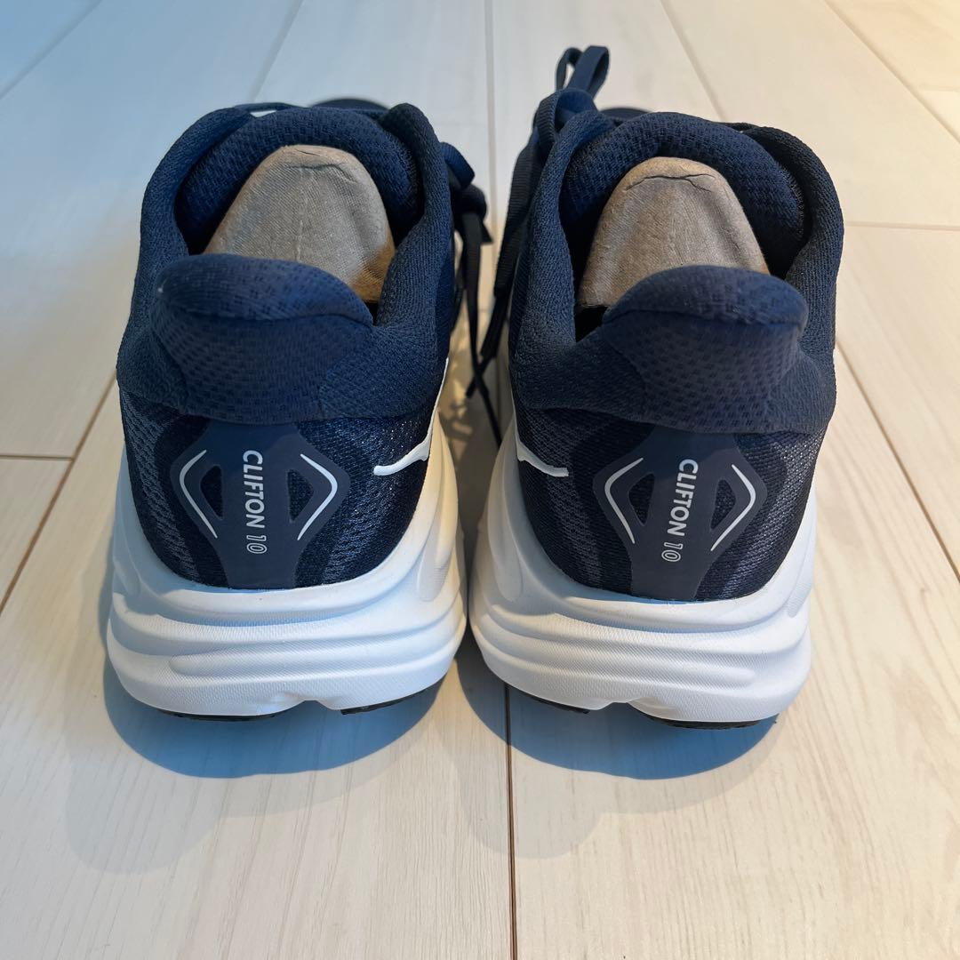 新品HOKA ホカクリフトン10 ネイビー(27cm)