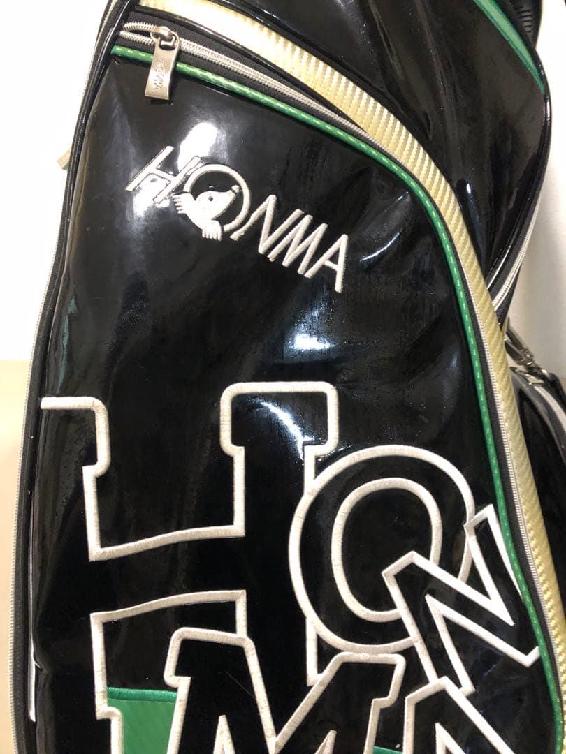 【送料込み】HONMA エナメル　ゴルフバッグ　最短発送
