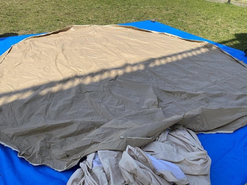 DANCHEL OUTDOOR フォーシーズン コットンベルテント 5M