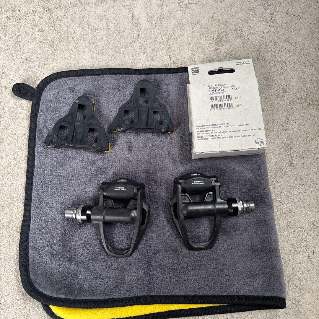 Shimano SPD-SLクリートセット ビンディングペダル　PD-R9100