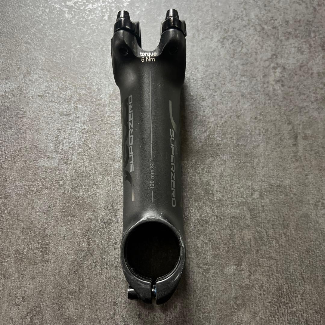 Deda SUPERZERO ステム ブラック 120mm