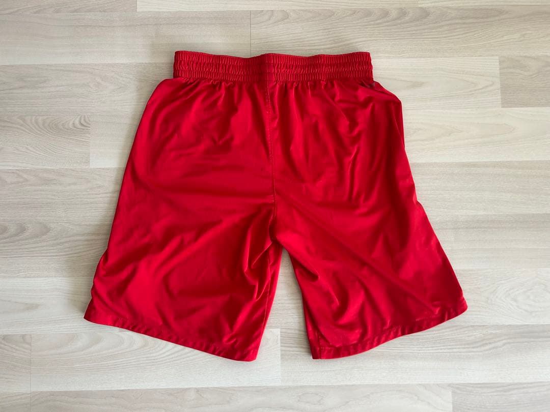 【美品】NIKEジャンプマンバスケットボールパンツ L レッド