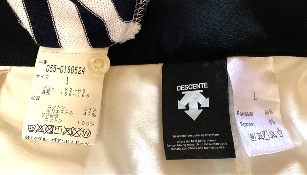 特価レディースゴルフウェア3点セット　DESCENTE& PEARY GATES
