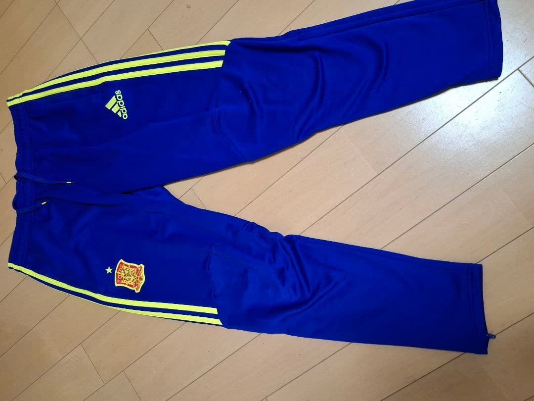 adidas スペイン代表 アンセムジャケット セットアップ サイズO