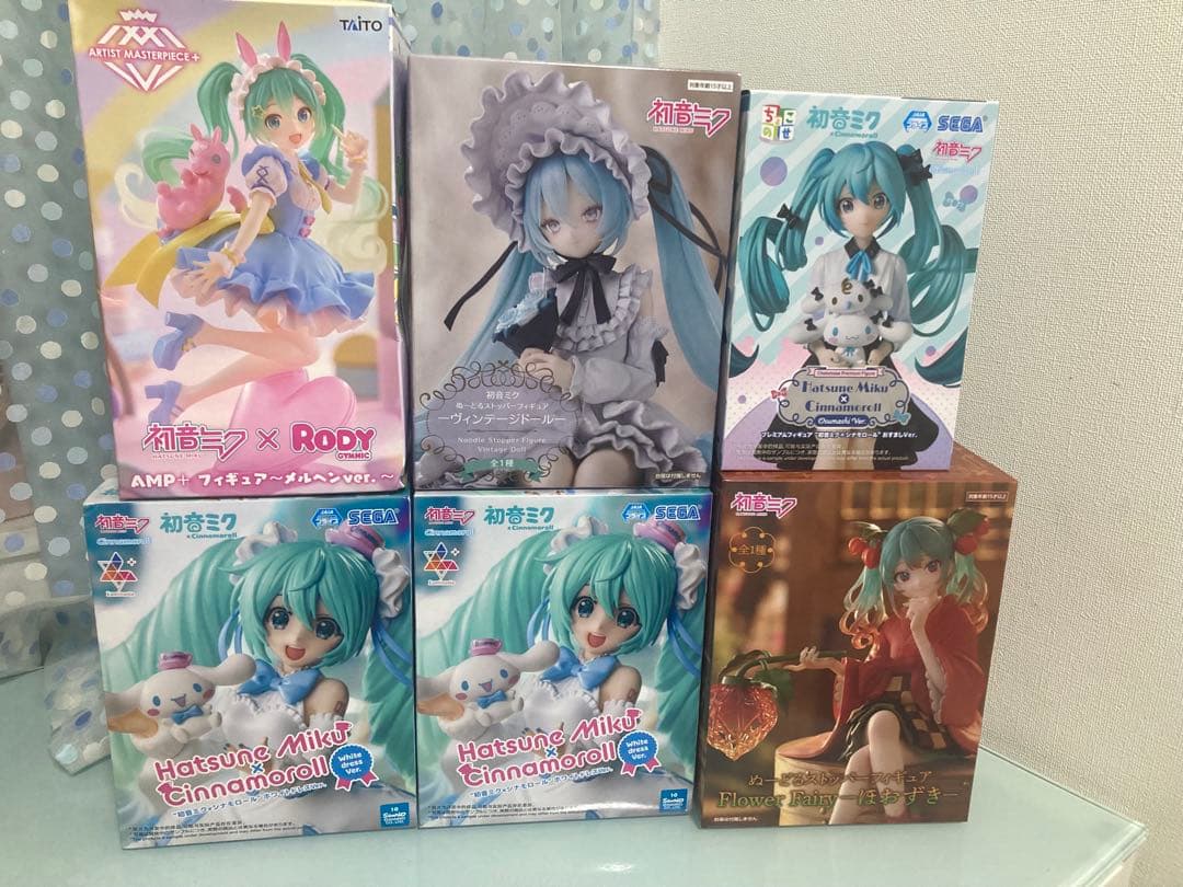 初音ミクフィギュアまとめ売り6体