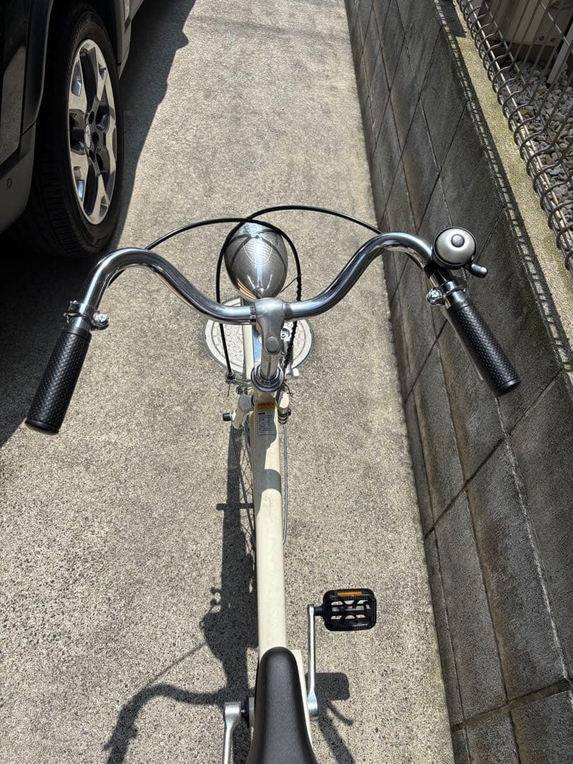 ダイワサイクル　ホワイト 22インチ キッズサイクル