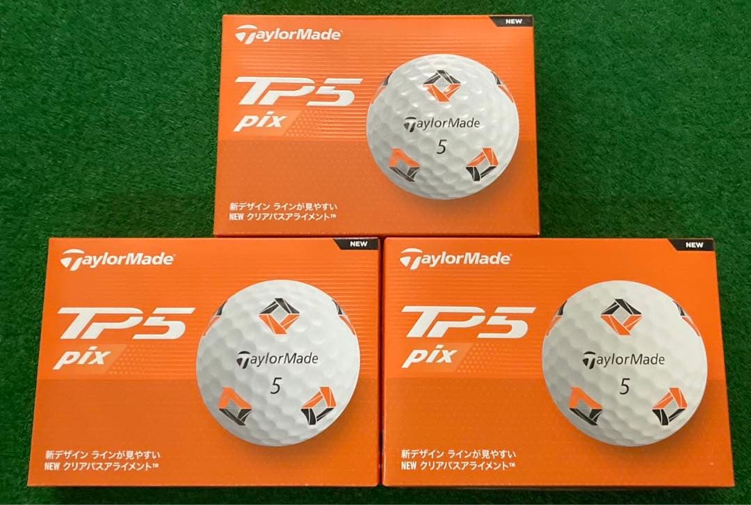 新品　TP5 Pix ボール　3ダース　テーラーメイド