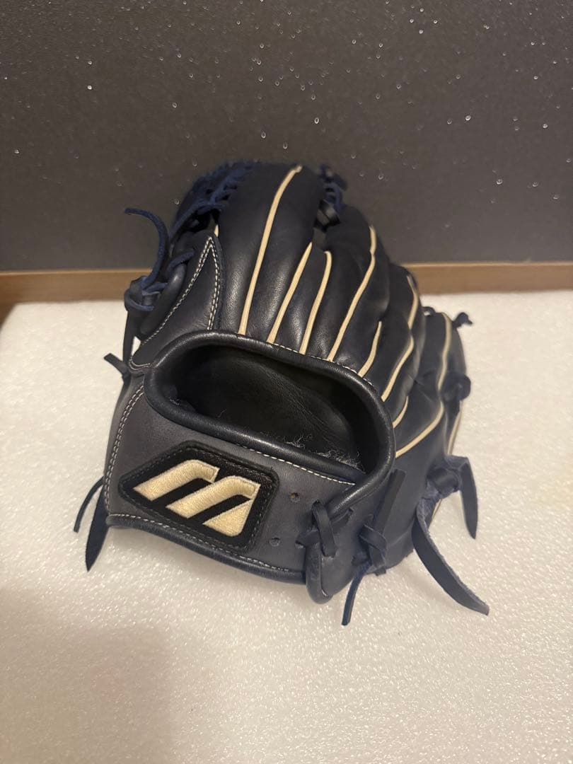 ★美品★ ミズノ イチローモデル プラチナラベル 一般軟式 外野手用 革質◎
