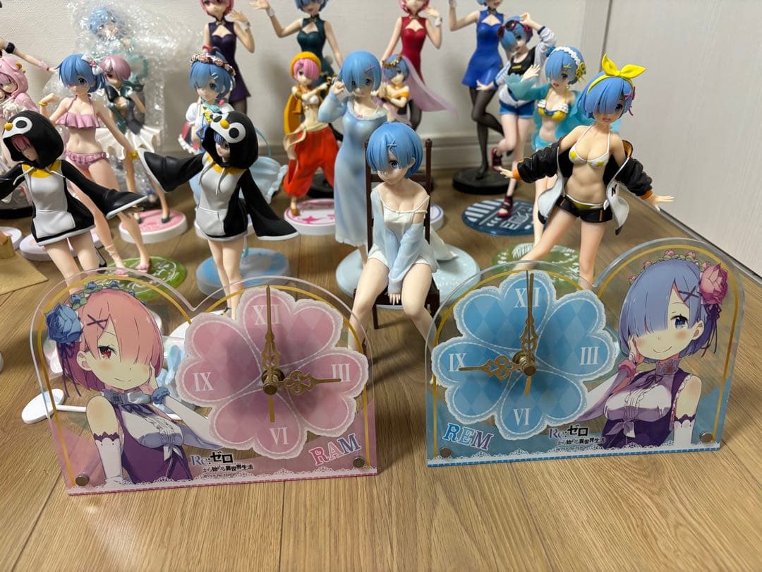 リゼロ　レム多め　エミリア　ラム　フィギュア38点セット
